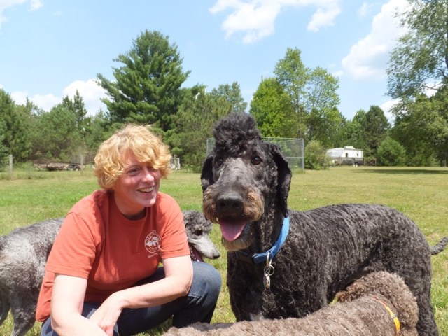Vincent/Merlin and his mom Paddy
